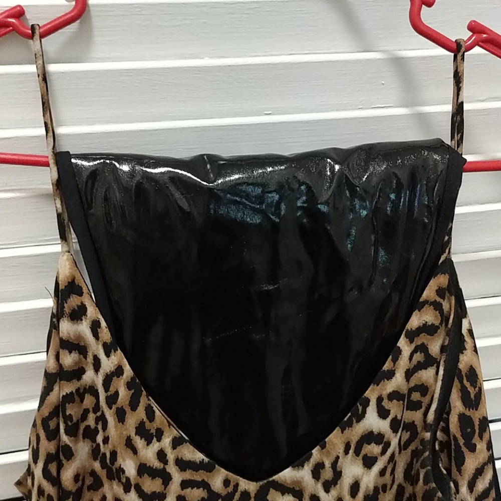 Leopard mini dress/tunic - Picture 2 of 3